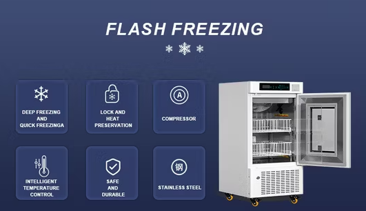 4°C Medical Blood Bank Lab Refrigerator (108L)